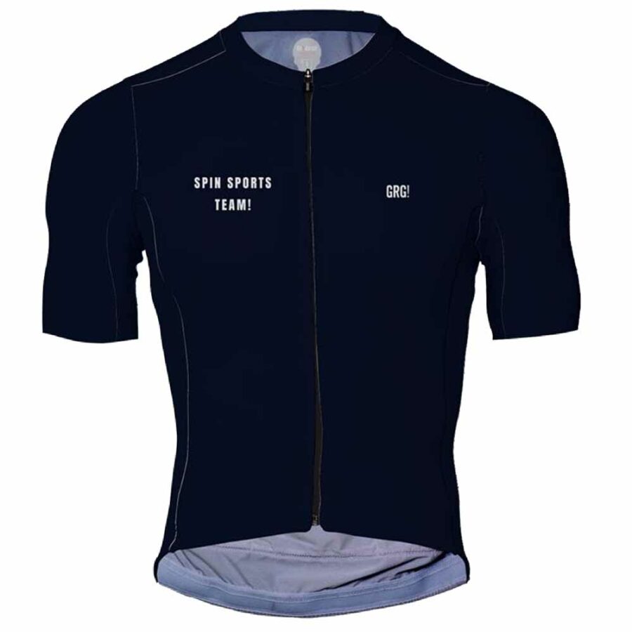 Jersey Ciclismo km100 Manga Curta Spin Sports Team