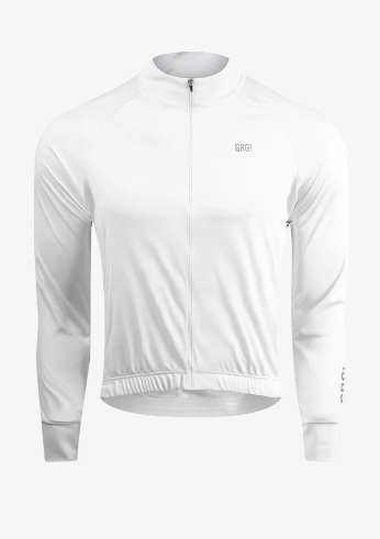 Jersey Manga Longa KM200 Térmico White